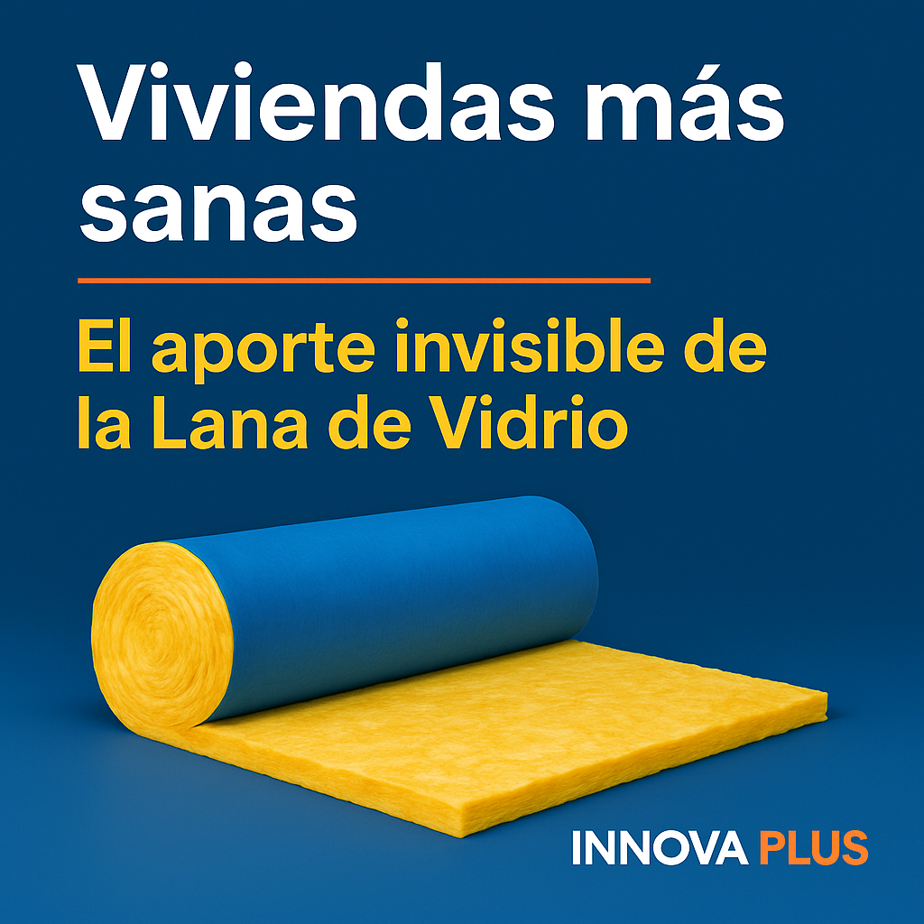 Construcción sostenible con lana de vidrio