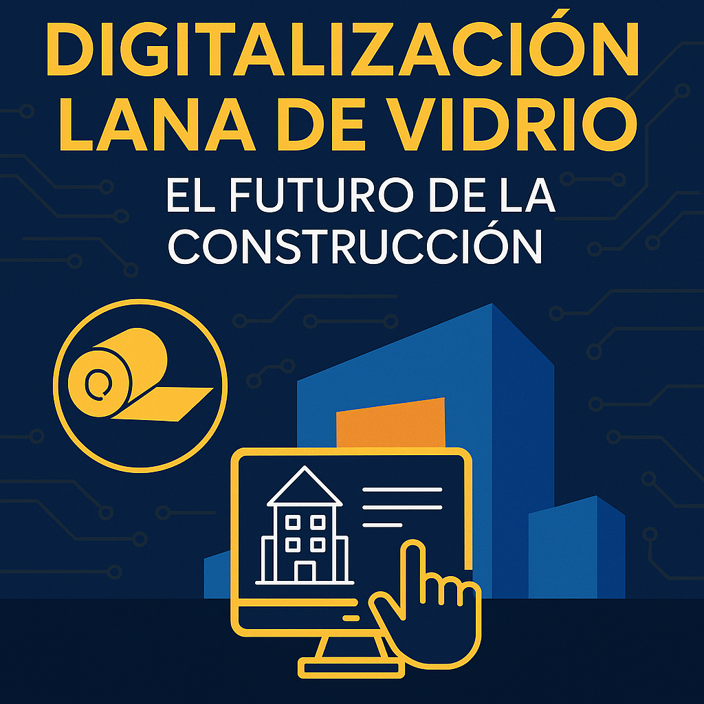 Digitalización y Lana de Vidrio en la construcción